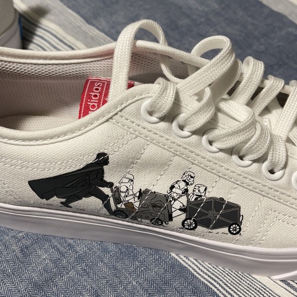 New adidas Niza X Star Wars Sneakers. Men’s size 9. “Intergalactic Race” design. - Picture 15 of 15